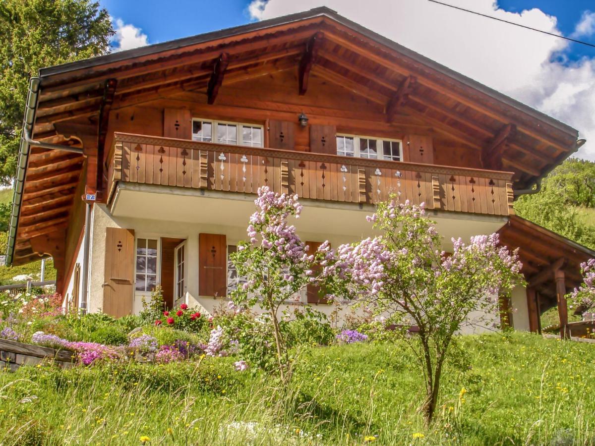 גרינדלוולד Holiday Home Chalet Reinhysi By Interhome מראה חיצוני תמונה