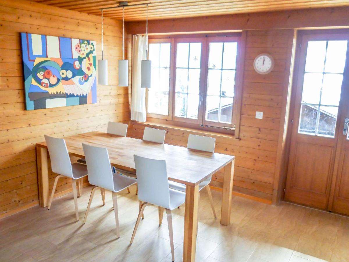 גרינדלוולד Holiday Home Chalet Reinhysi By Interhome מראה חיצוני תמונה